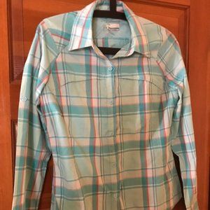 Columbia Silver Ridge Women Plaid Shirt